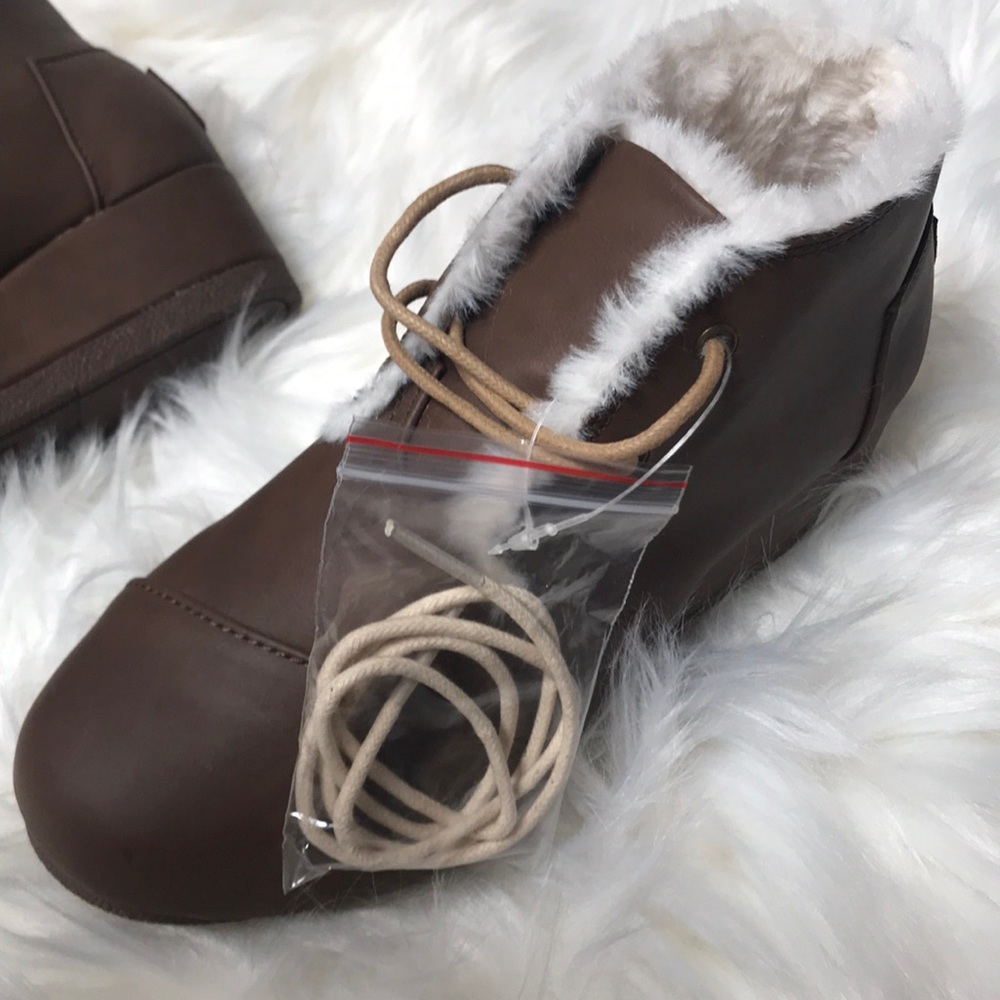 Toms youth wedge booties brown - Picture 6 of 6